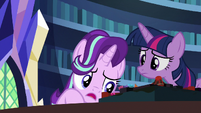 Starlight "some ancient Olde Ponish text" S7E24