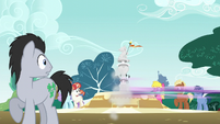 Starlight Glimmer speeds off-screen S6E6