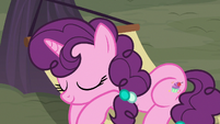 Sugar Belle looking cute while sleeping S7E8