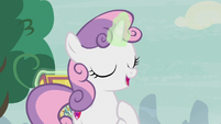 Sweetie Belle knows exactly what to do S7E8