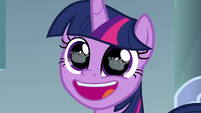 Twilight Sparkle in wide-eyed awe S9E4