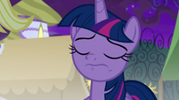 Twilight Sparkle taking a deep breath S9E17