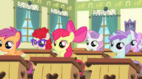 Fillies of Cheerilee's class wide shot S4E05