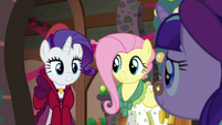 Flutterholly and Merry opens the door for Snowfall S06E08