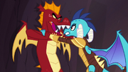 Princess Ember vs. Garble.