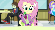 Spike shouting "the Princess of Friendship!" EG2