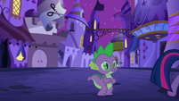 Spike watches Twilight walk away S5E12