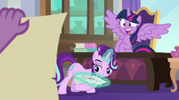 Twilight Sparkle gasps with excitement S9E4