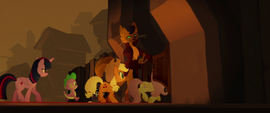 Capper lets the ponies into his home MLPTM