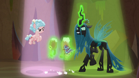 Chrysalis rips stuffed Starlight doll in two S9E8