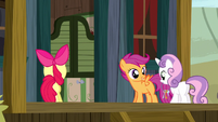 Cutie Mark Crusaders put their plan in action S5E6