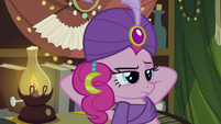 What a good expression from Pinkie; laid back, relaxed.