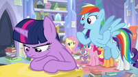 Rainbow -been in tough spots before- S9E25