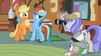 Rainbow Dash Picture With Applejack S2E08