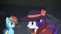 Rarity "Did I say that one out loud?" S5E15