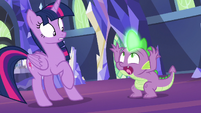 Spike freaking out "what's happening?!" S7E15