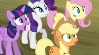 Twilight and friends in shock S4E18