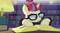 Moon Dancer goes back to studying S5E12