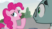 Pinkie "going about this all wrong!" S9E14