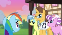 Rainbow Dash scolded by hospital staff S2E16