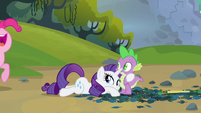 Rarity perfectly acted S3E9