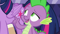 Spike "it definitely is" S7E1