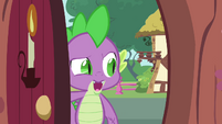 Spike at the door S4E15
