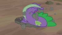 Spike faceplant S02E21