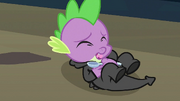 Spike having a stomach ache S2E20