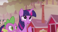 Twilight "couldn't find Pinkie or Rarity or Fluttershy or Rainbow" S5E25