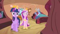 Twilight and Cadance stops S4E11