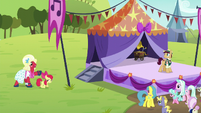 Apple Bloom and Orchard Blossom appear S5E17