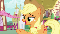 Applejack --from the look on your face-- S6E11