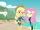 Applejack and Fluttershy smile for the drone EGFF.png