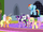 Applejack greeting the rest of her friends S9E24.png
