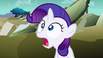 Young Rarity stares in awe before her destiny...