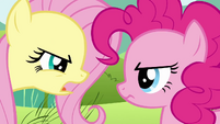 Fluttershy insults Pinkie's passion for parties S2E19