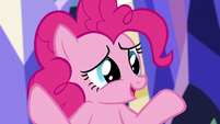 Pinkie "don't remember where I hid them" S5E3