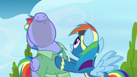 Rainbow Dash -dad, hold it together- S7E7