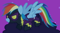 Rainbow Dash Shadowbolt ID S2E4