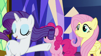 Rarity flicking her mane S8E2