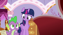 Spike "how in Equestria did you get back?" S6E22