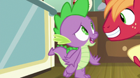 Spike likes Big McIntosh's idea S8E10