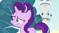 Starlight looking nervously to the left S6E6