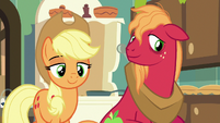 AJ and Big Mac look at Apple Bloom S9E10