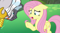 Fluttershy "what's happening to you?" S7E20