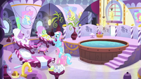 Interior view of Ponyville Day Spa MLPS1