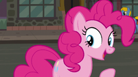 Pinkie Pie "Maud and I came up with" S6E3