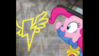 Pinkie Pie and the Wonderbolts insignia S4E21