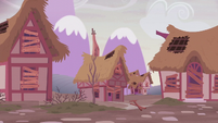 Ponyville looking abandoned S5E25